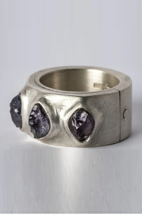 Parts of Four Ring (3 Tanzanite, 12mm) 2001-25-MA+TAN PPOF27